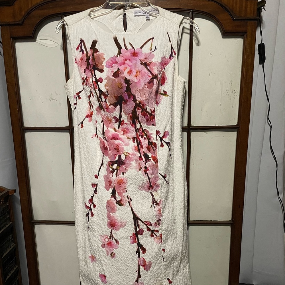 Carolina Herrera Cherry Blossom dress